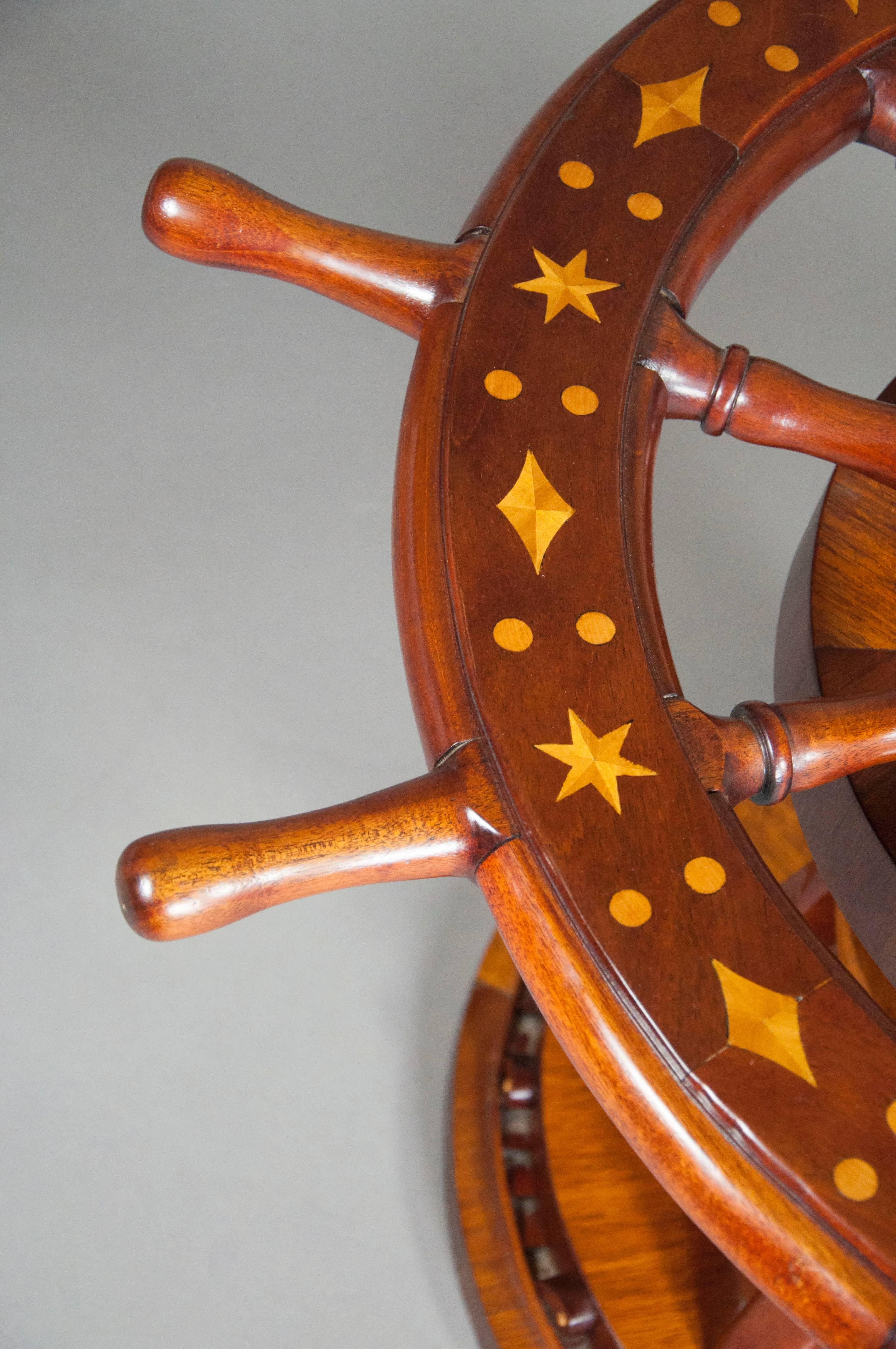 ships wheel table