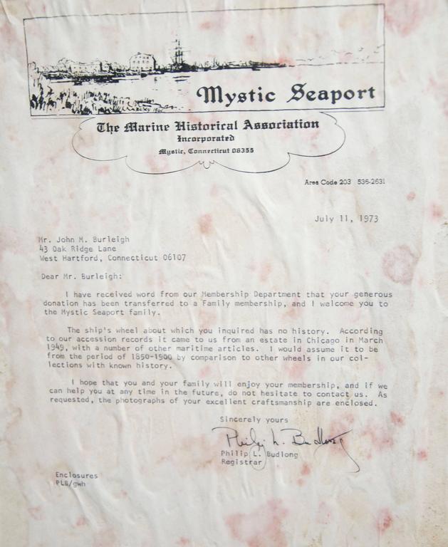 Nautical Ships Wheel Coffee Table at 1stDibs ship wheel coffee table