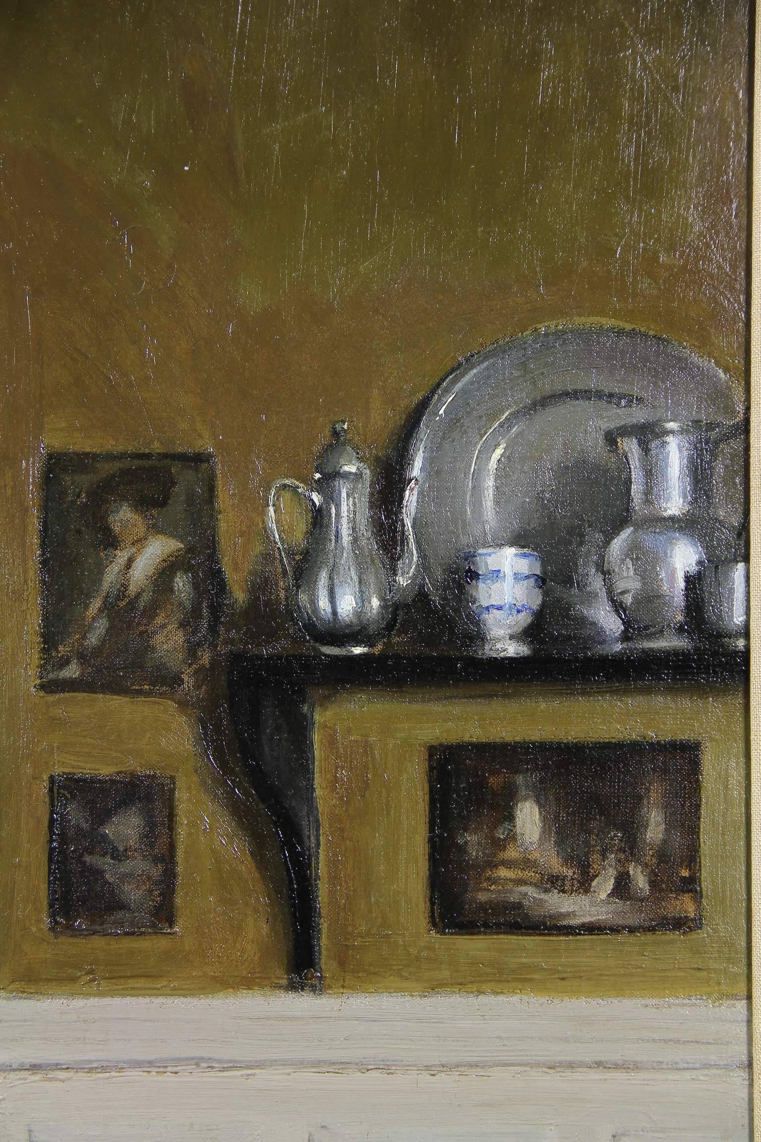 Framed Oil on Canvas 