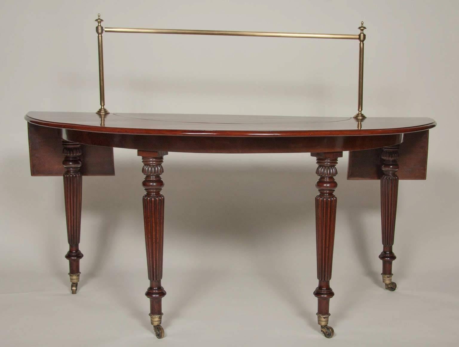 Early 19th Century Regency Mahogany Drinks Table