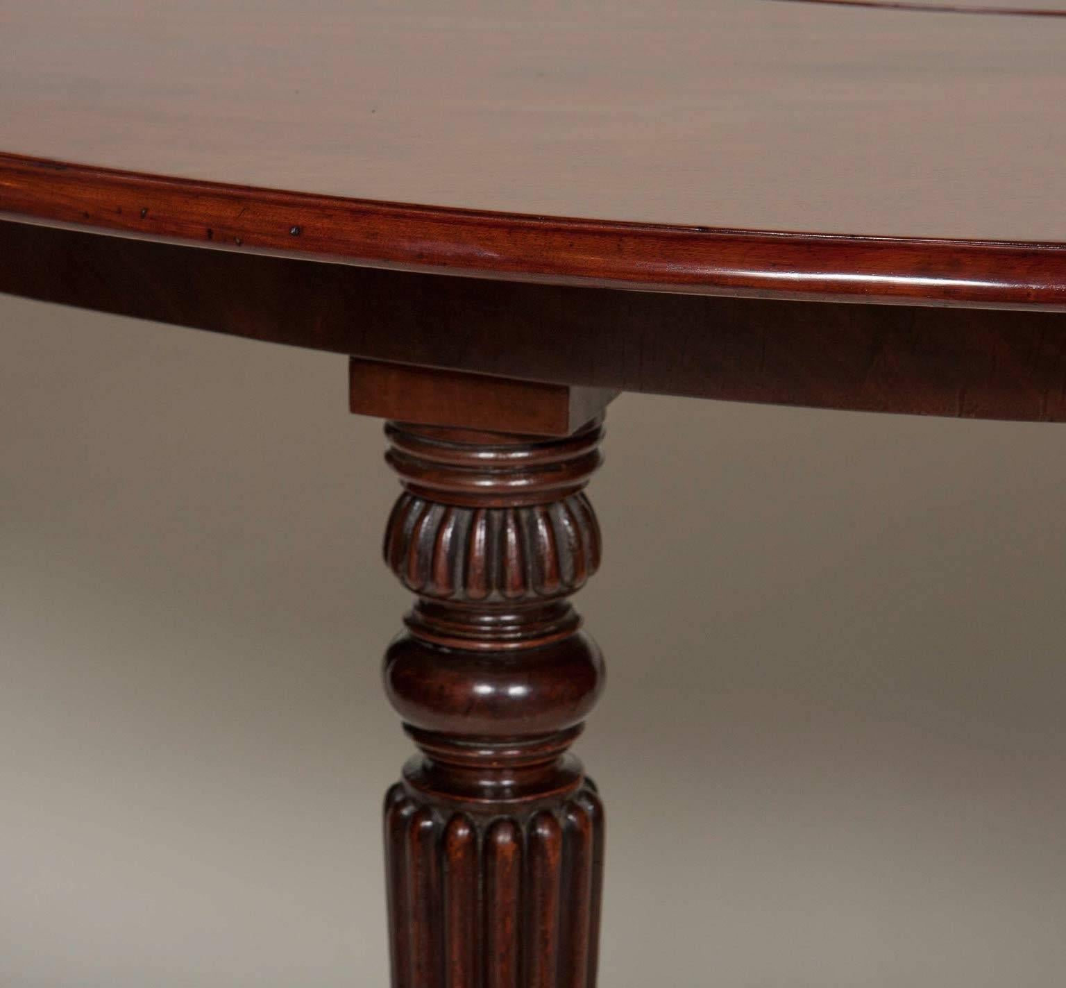 Regency Mahogany Drinks Table 3