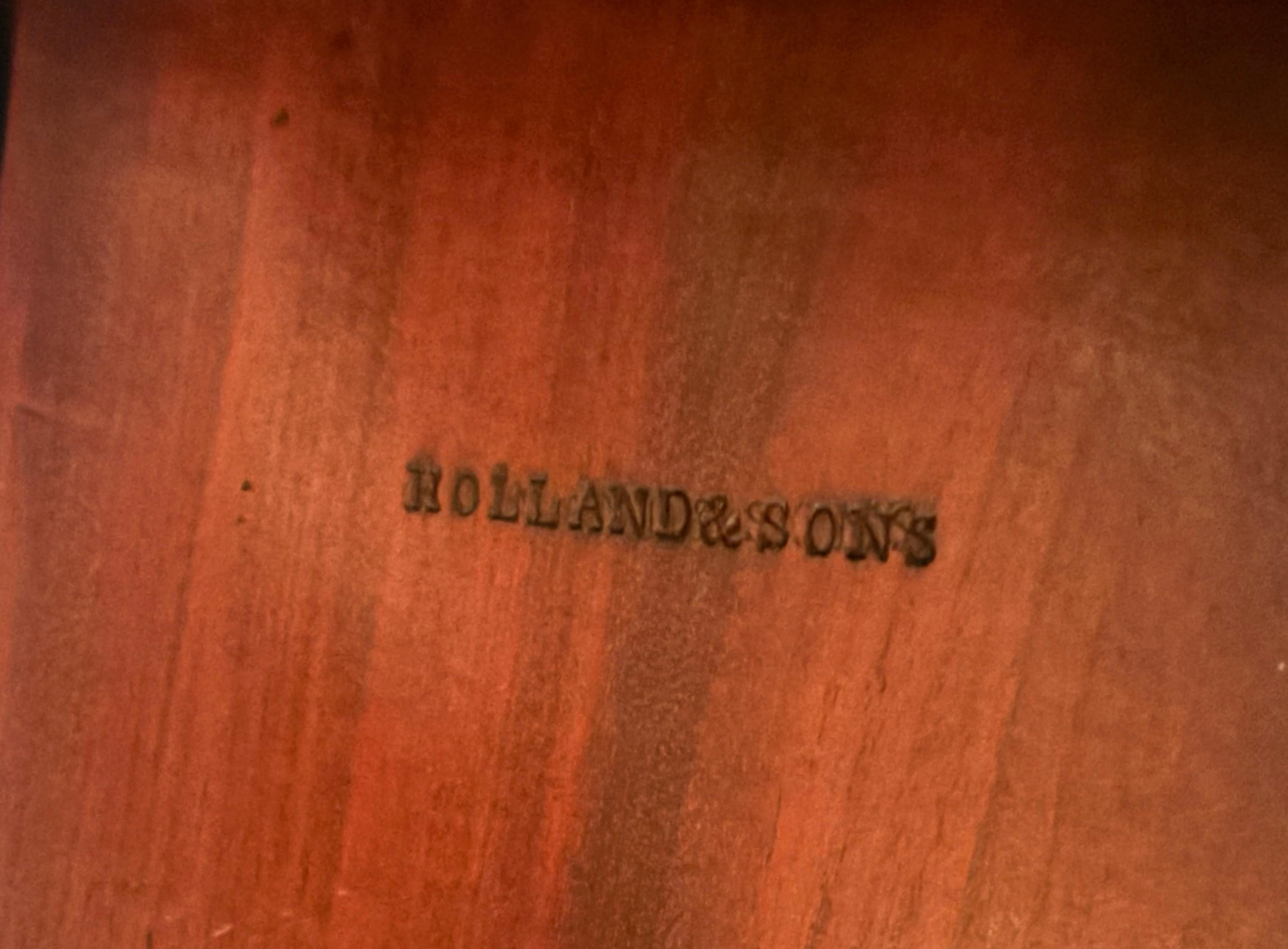 William IV Oversize Mahogany Adjustable Folio Stand By Holland & Sons For Sale 3