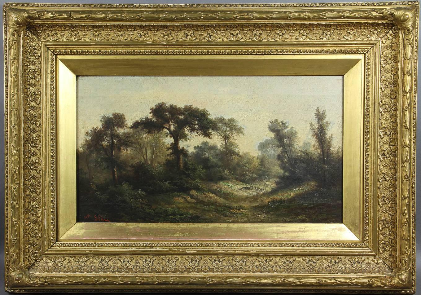 Other Pair of Framed American Landscapes Paintings
