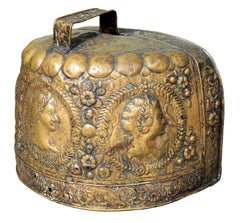 Rare 17th Century Dutch Brass Curfew