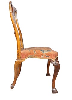 Pair Of George II Walnut Side Chairs