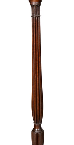 Pair Of George III Style Mahogany Candlestands
