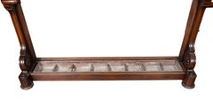 Late Victorian Mahogany Hall Umbrella Stand