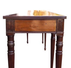 Regency Mahogany and Inlaid Serving Table