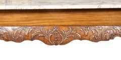Irish Georgian Mahogany Console Table