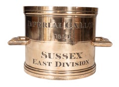 Nest Of Seven Bell Metal Measures For East Sussex, England