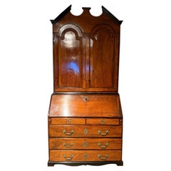 Antique Portuguese Rosewood Bureau Bookcase, Majestic Size, 1750