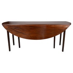 Irish Mahogany Hunt Table