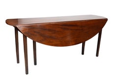 Irish Mahogany Hunt Table