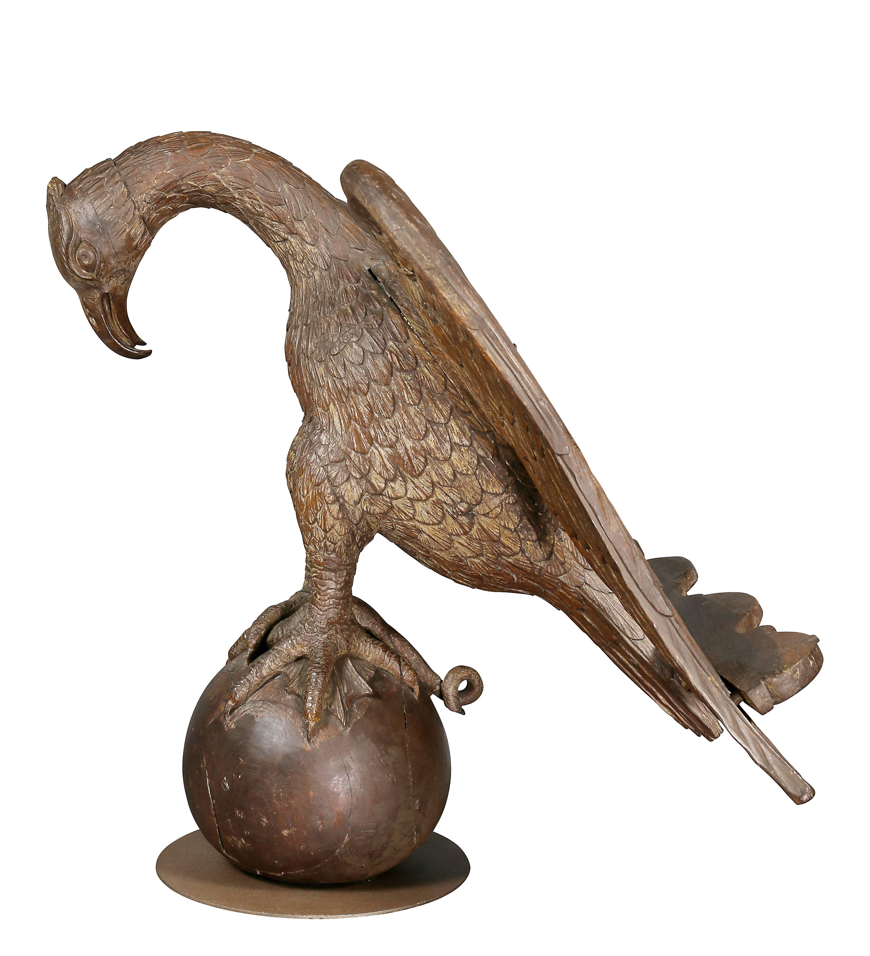 European Carved Bird Form Lectern 1