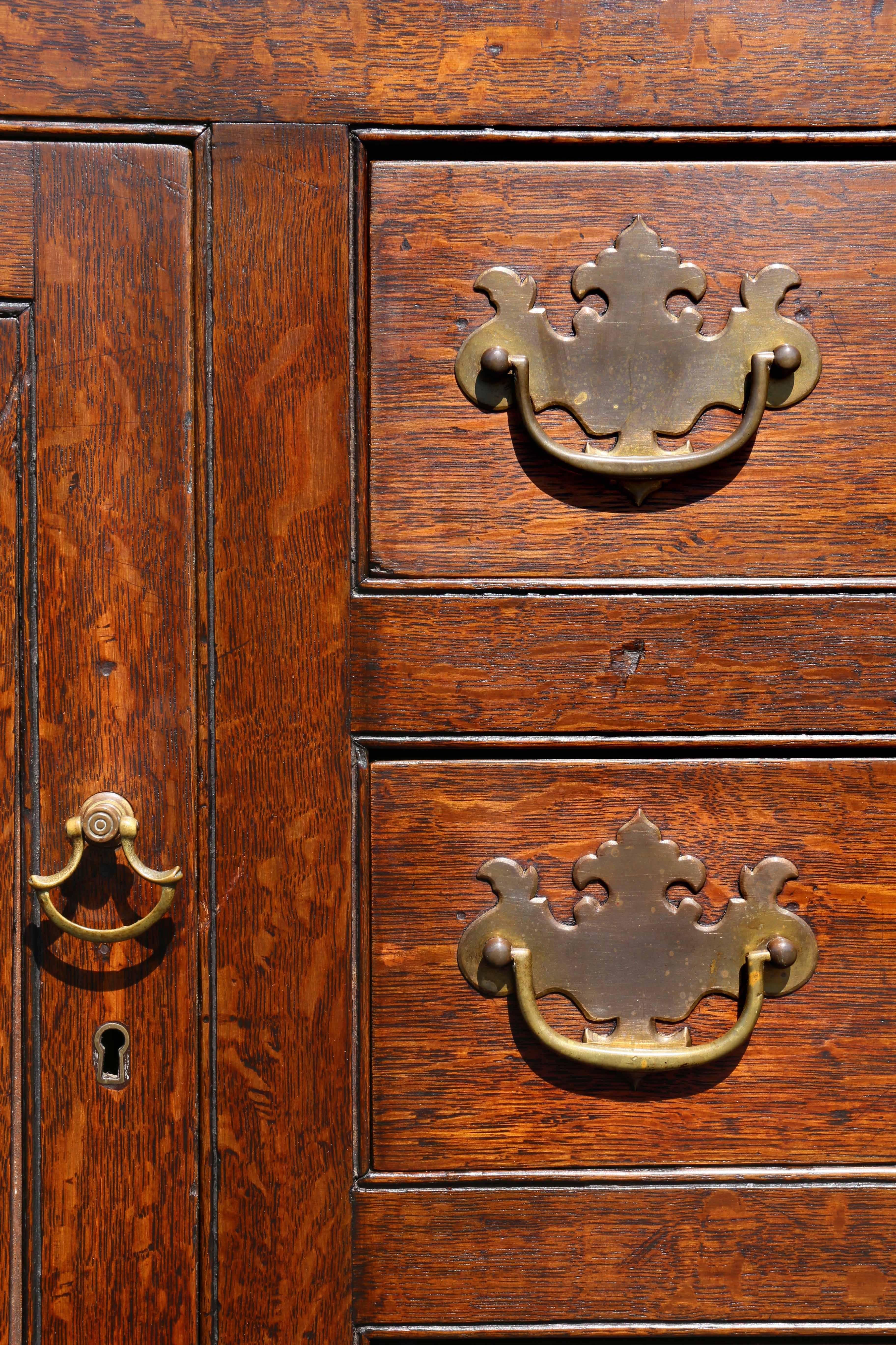 Late 18th Century George III Oak Welsh Dresser