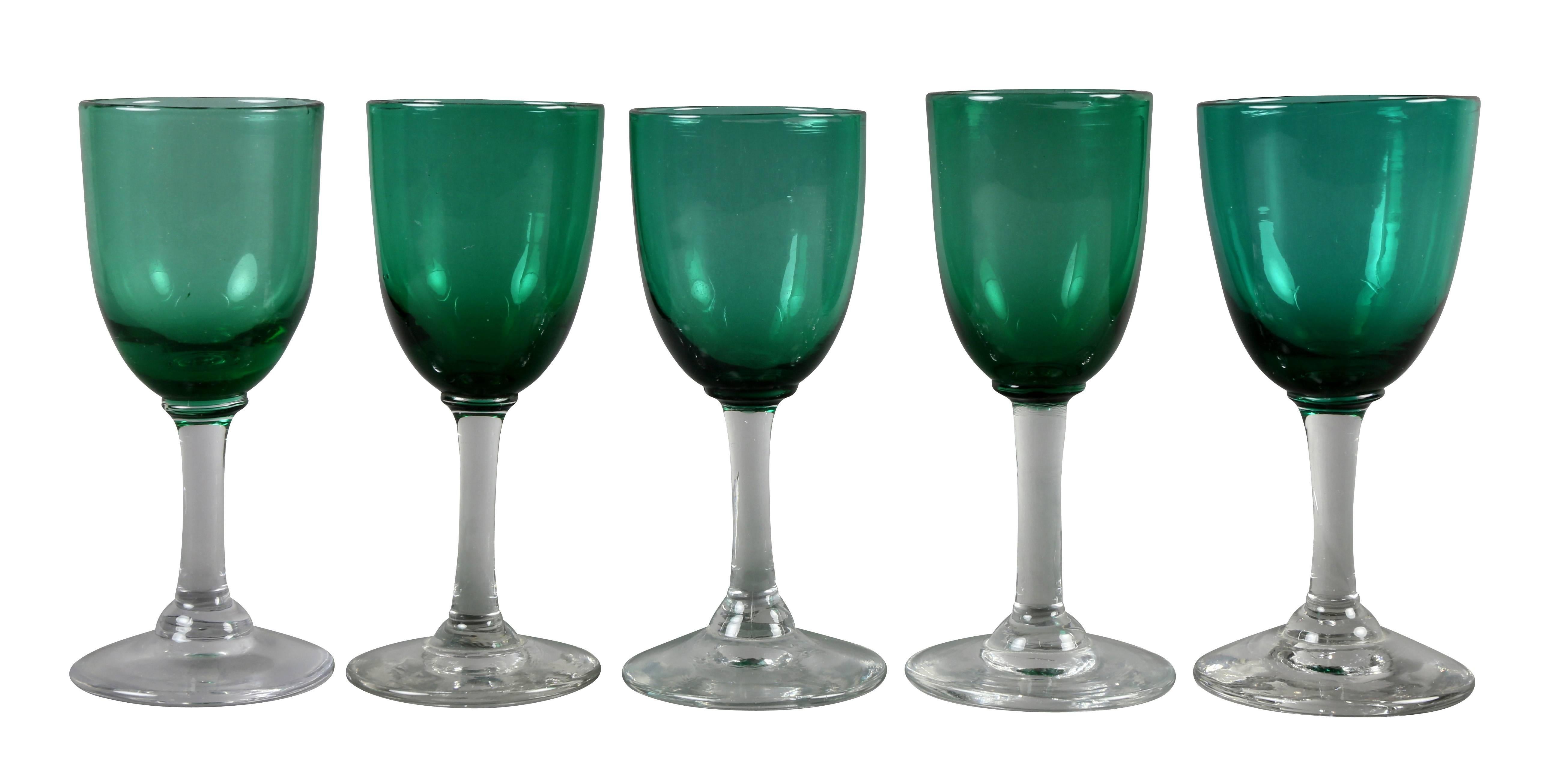 Collection of 61 Green Glasses 4