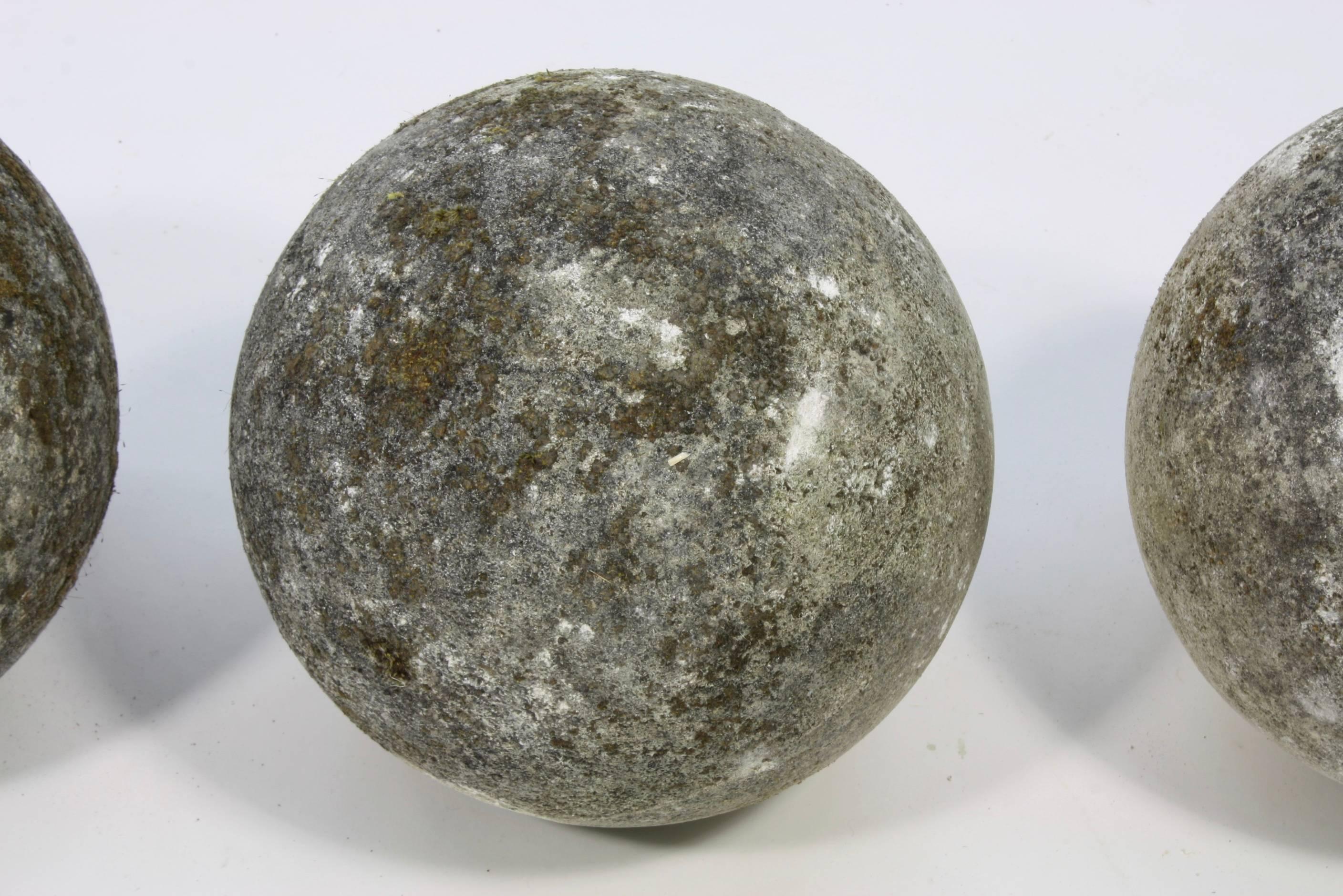 stone ball for garden