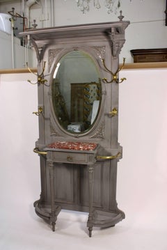19th Century French Coat and Umbrella Stand