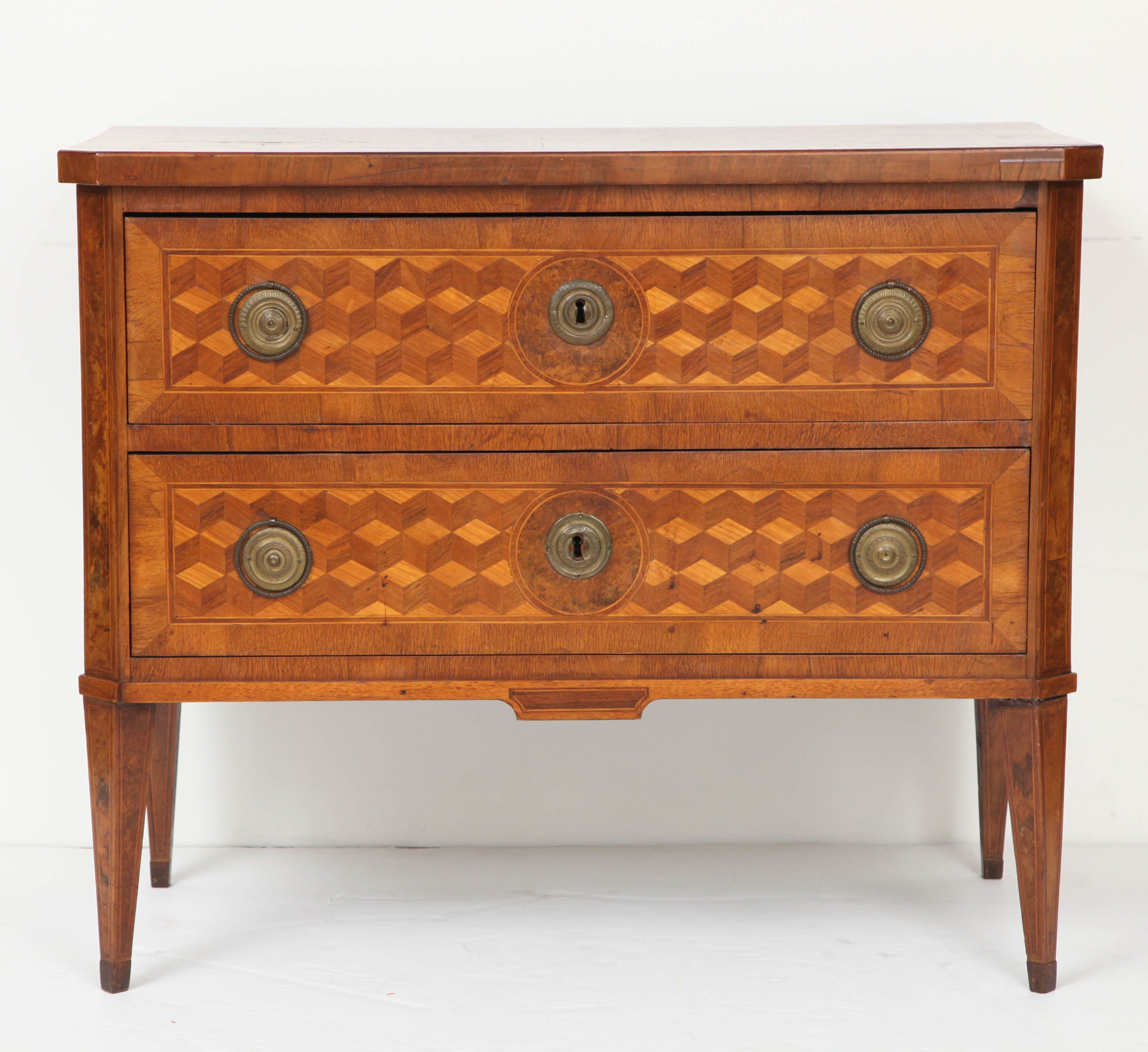 Italian Marquetry Chest