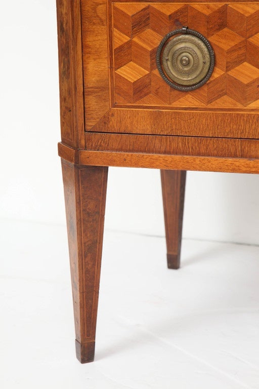 Neoclassical Italian Marquetry Chest