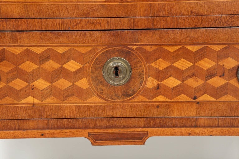 18th Century and Earlier Italian Marquetry Chest