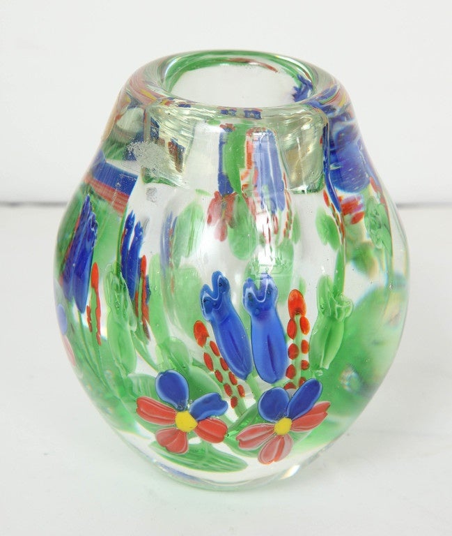 Series of Murano Glass Vases In Excellent Condition For Sale In New York, NY