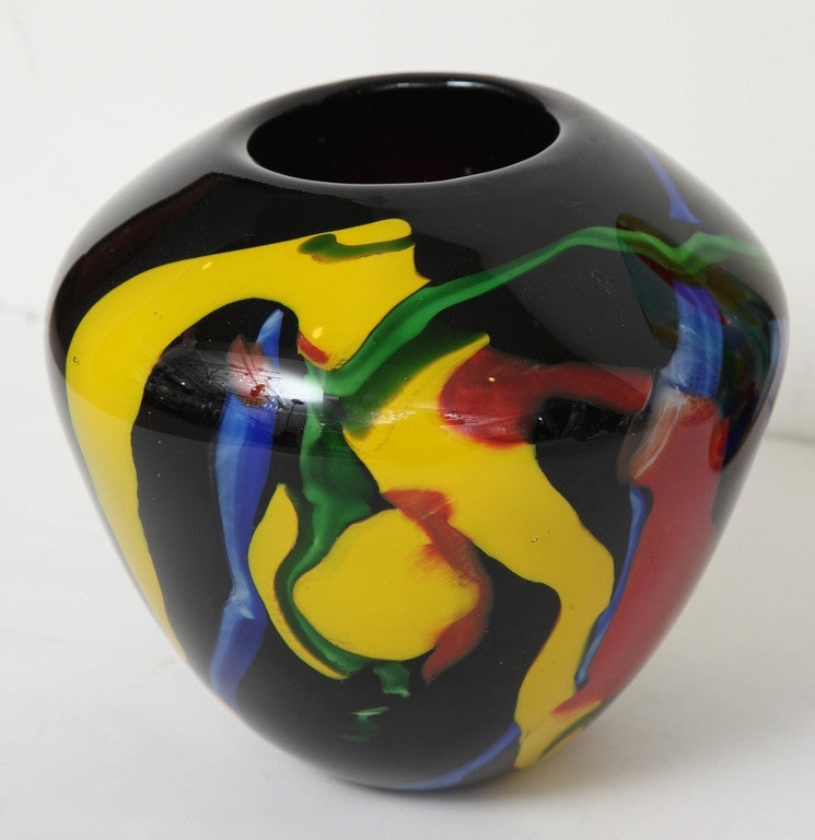 20th Century Series of Murano Glass Vases For Sale