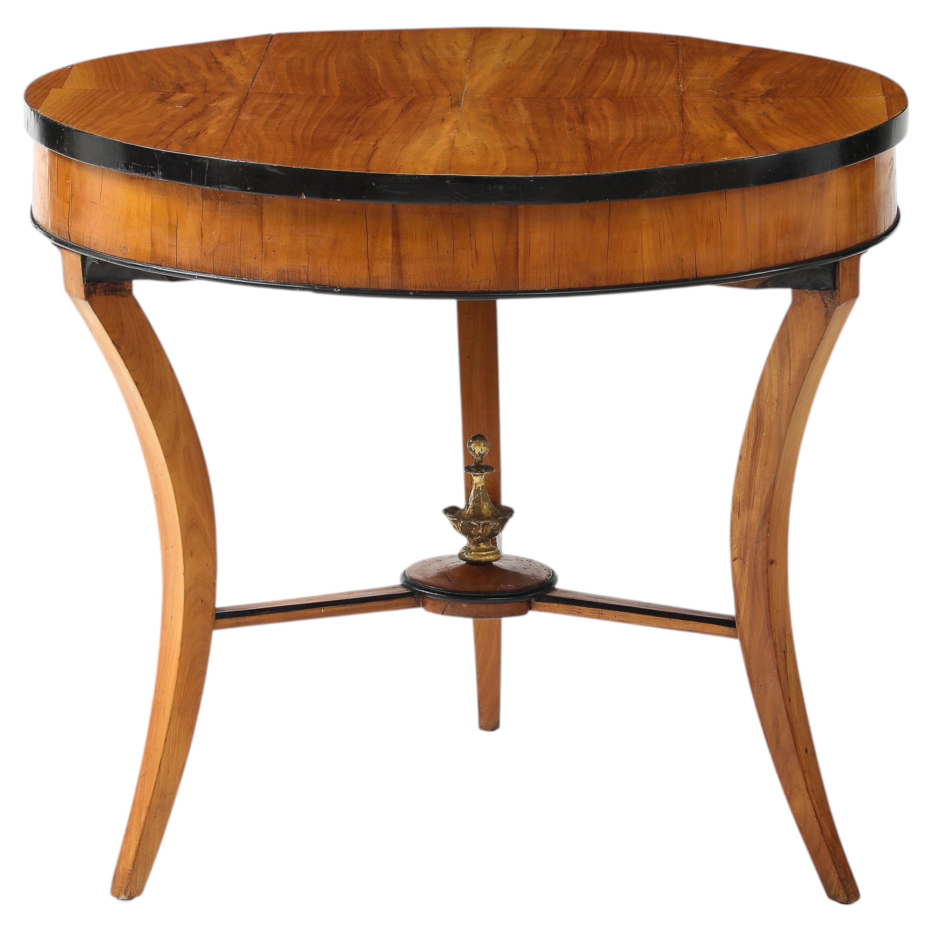 Round Gueridon Table from France
