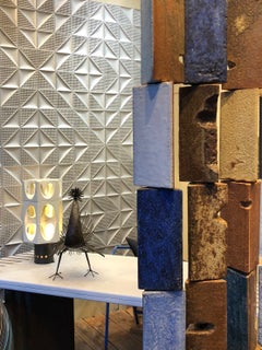 Kinetic Cast Aluminum Wall Art by L'Oeuf Centre d'Etudes, France, 1972