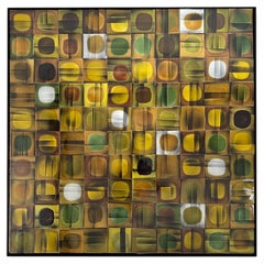 Exceptional Set of Ceramic Tiles "Planets", Roger Capron, France c.1965