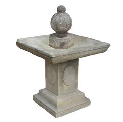 18th Century French Limestone Garden Ornament