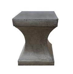 Square Tapered Stone Garden Table