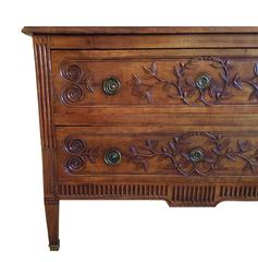 Louis XVI Walnut Commode