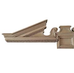 Pair of Architectural Overdoor Pediments