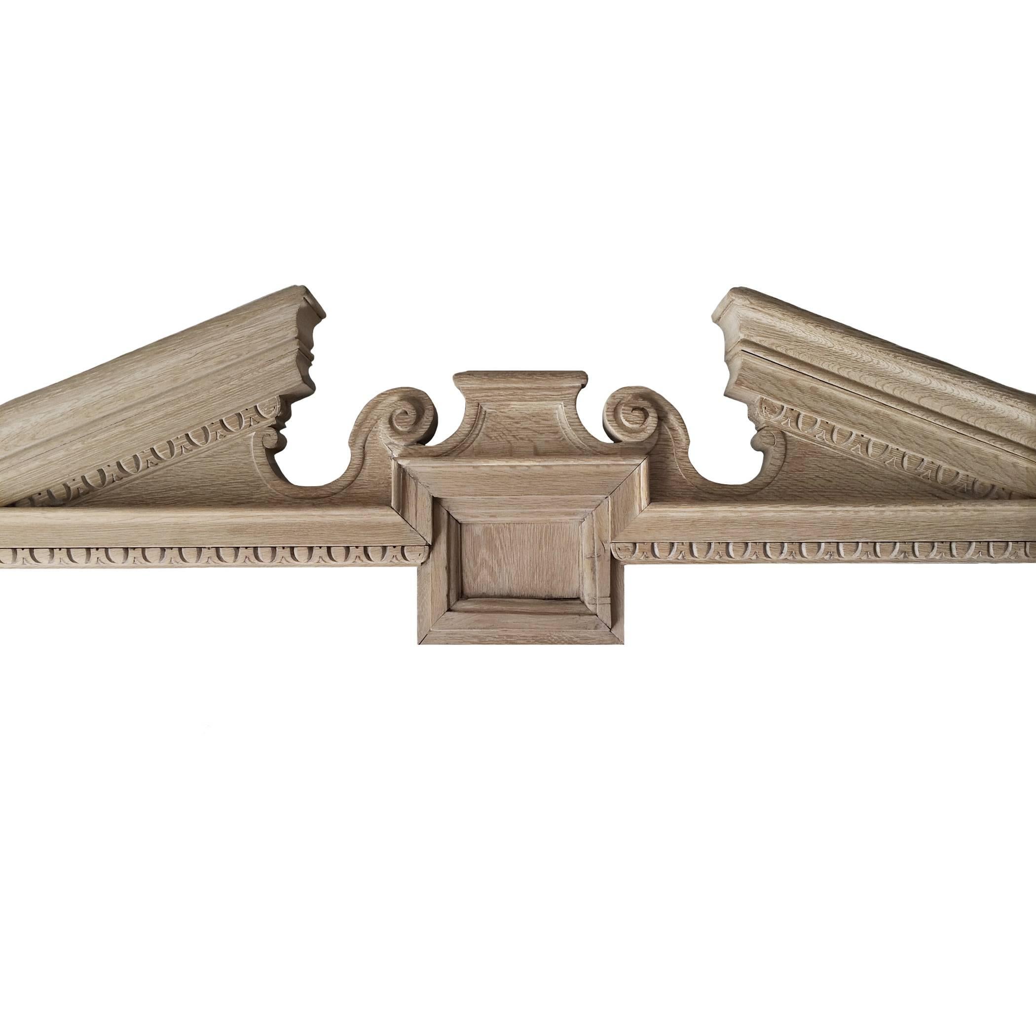 French Pair of Architectural Overdoor Pediments For Sale