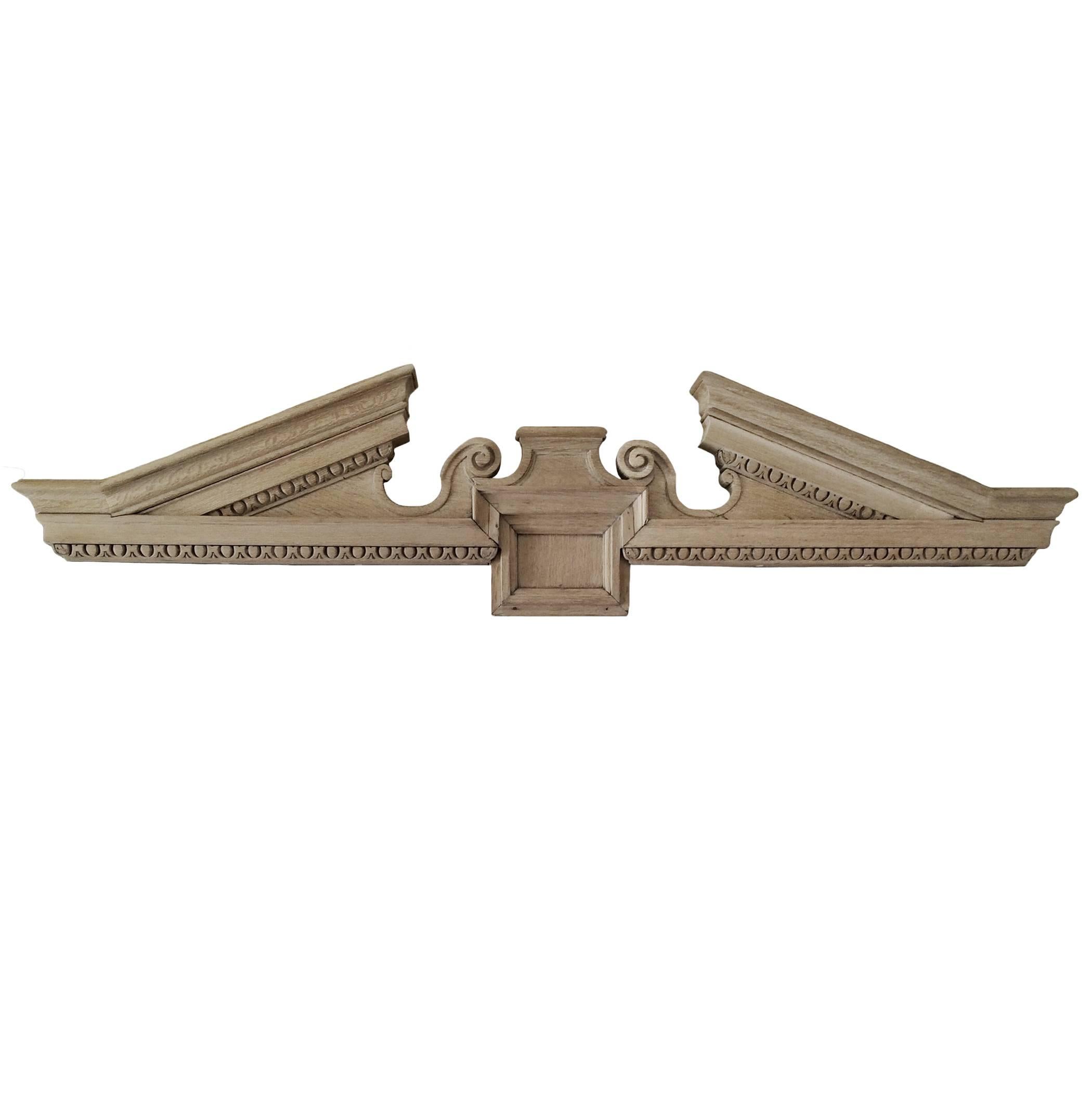 19th Century Pair of Architectural Overdoor Pediments For Sale