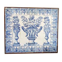 18th Century Delft Wall Plaque