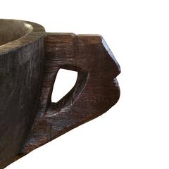 Sulawesi Hand-Carved Bowl, 19th Century