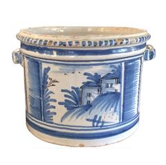 18th Century Delft Jardinière