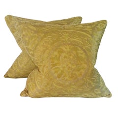 Pair of Custom Orsini Fortuny Pillows