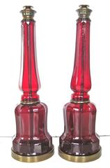 Pair of Ruby Red Lights