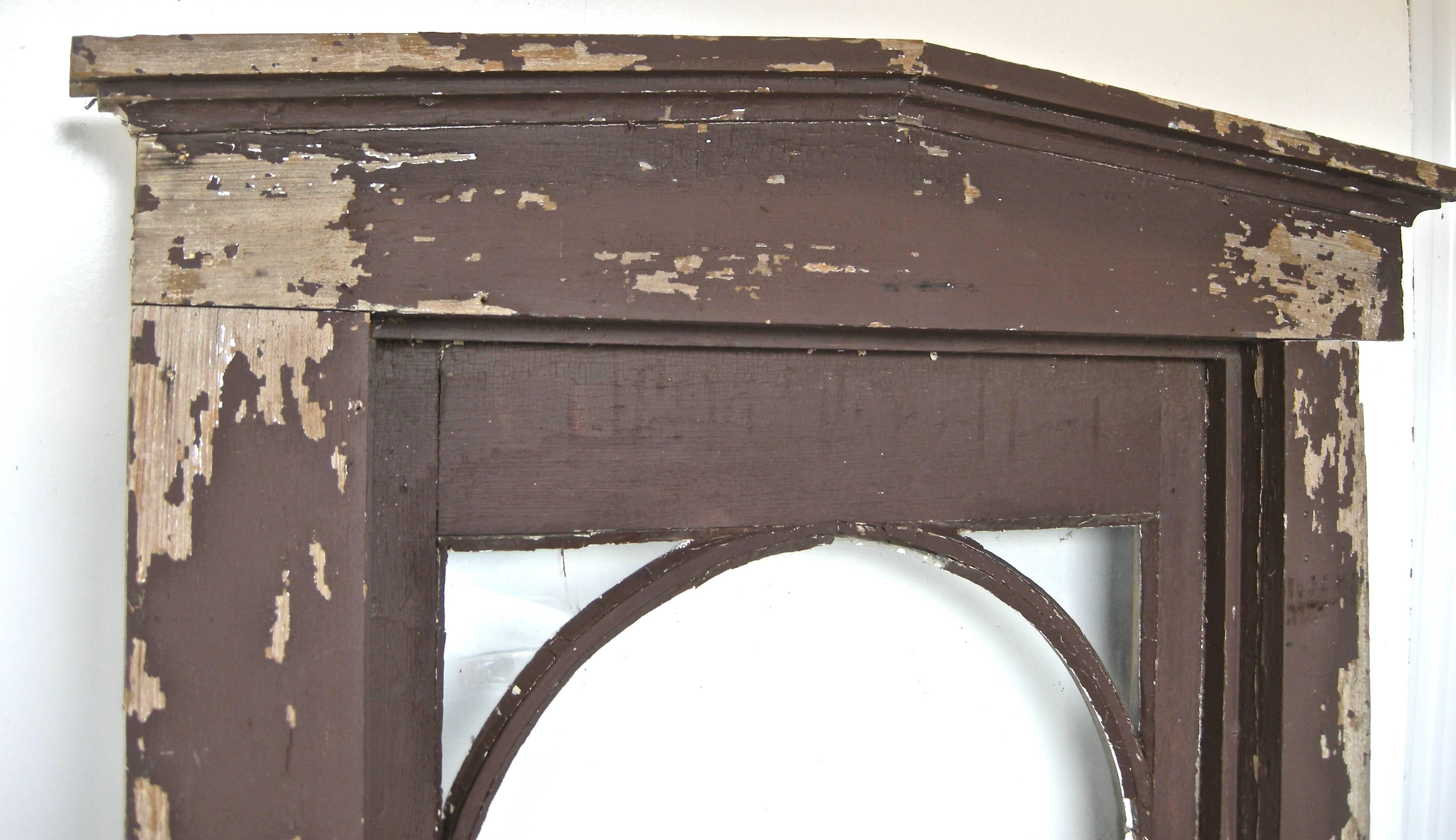 Hand-Crafted Early Classically Inspired Window For Sale