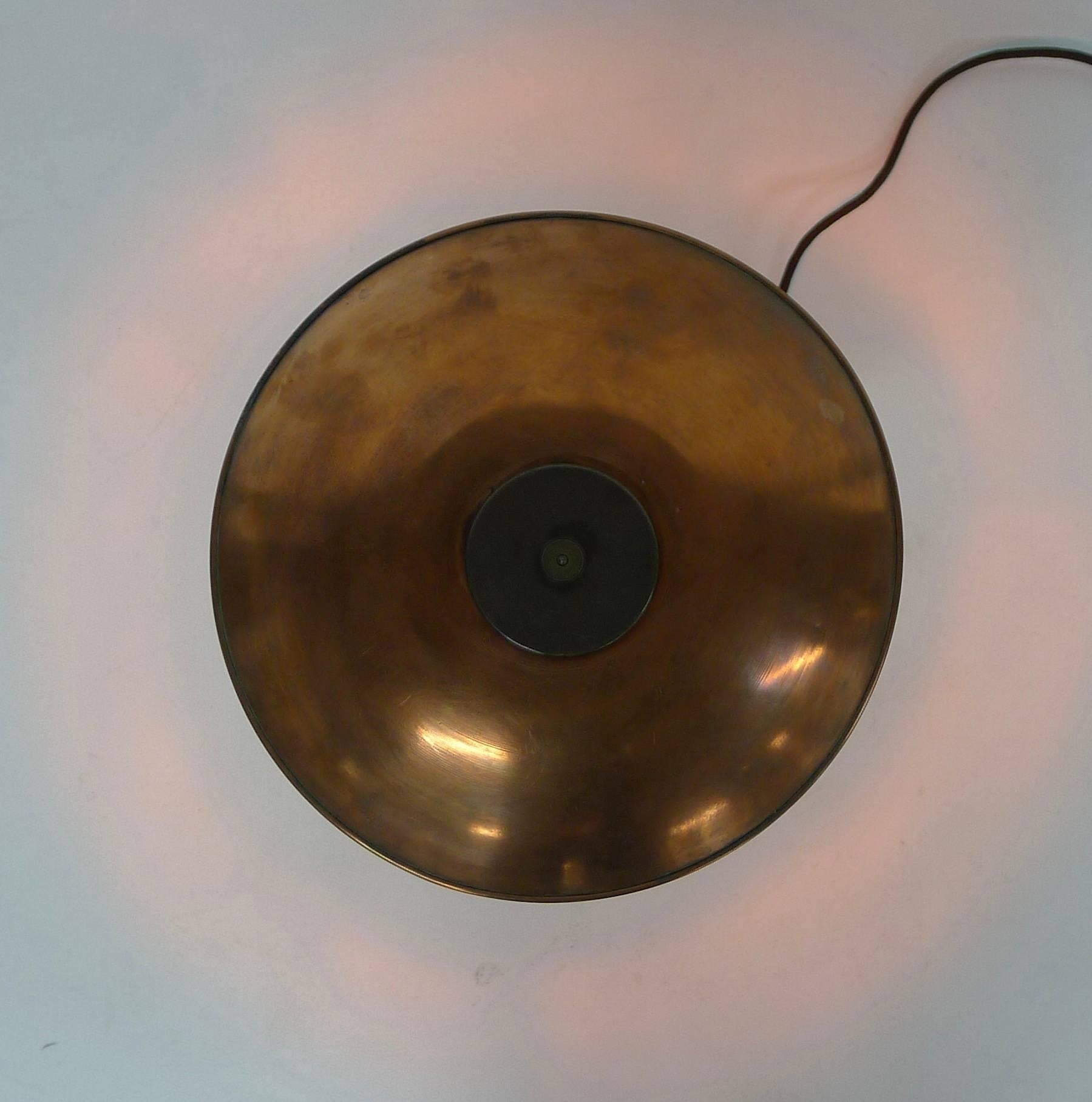 Mid-Century Modern Poul Henningsen PH 3/2 Copper Table Lamp