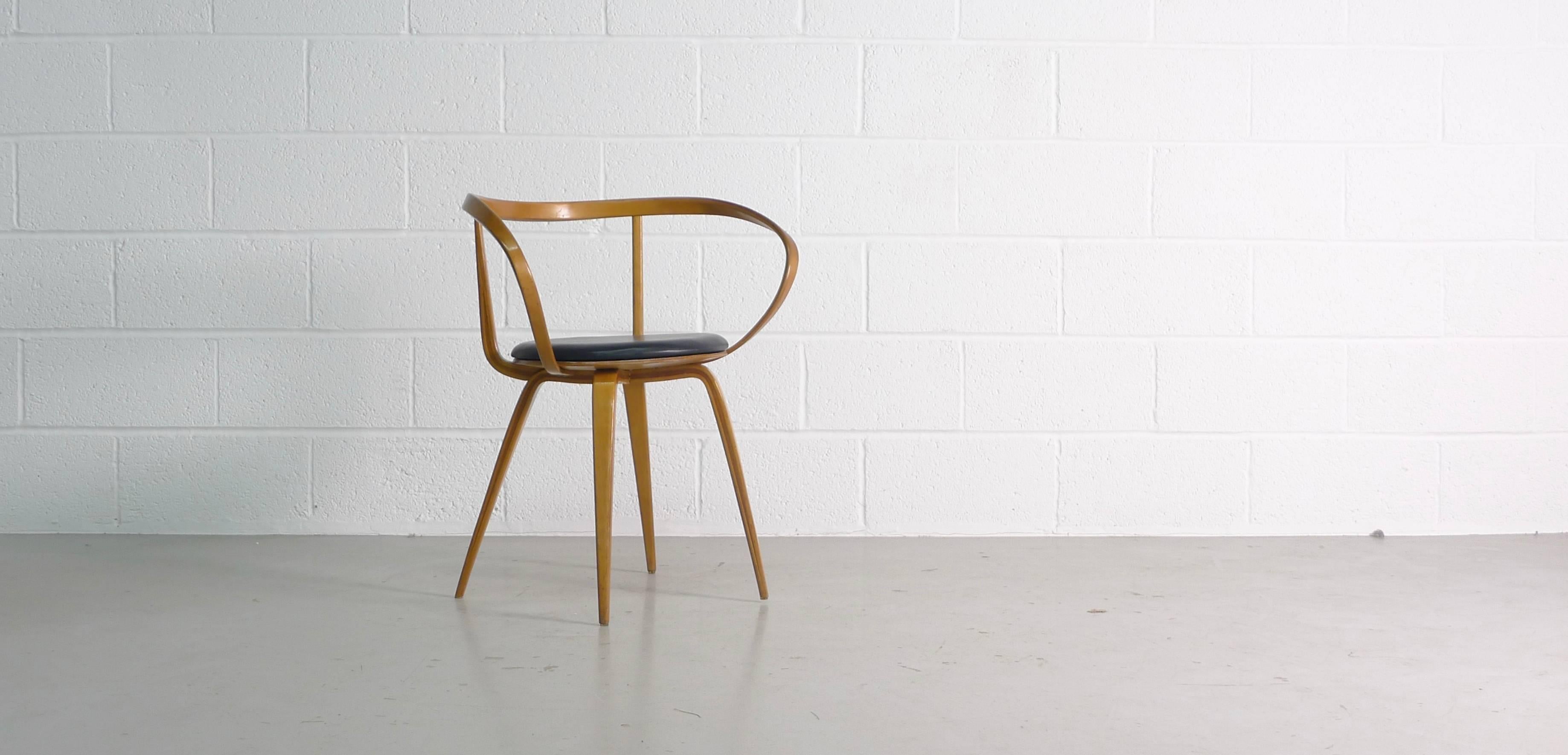 Mid-20th Century George Nelson Pretzel Chair