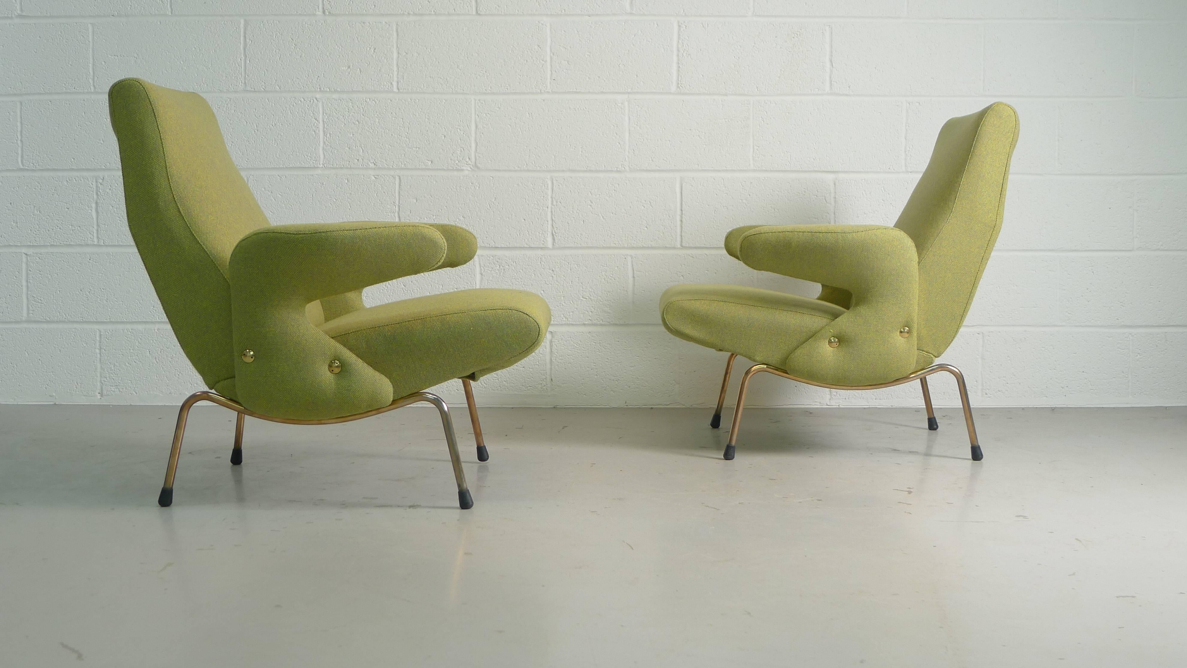 Mid-Century Modern Erberto Carboni Delfino Chairs