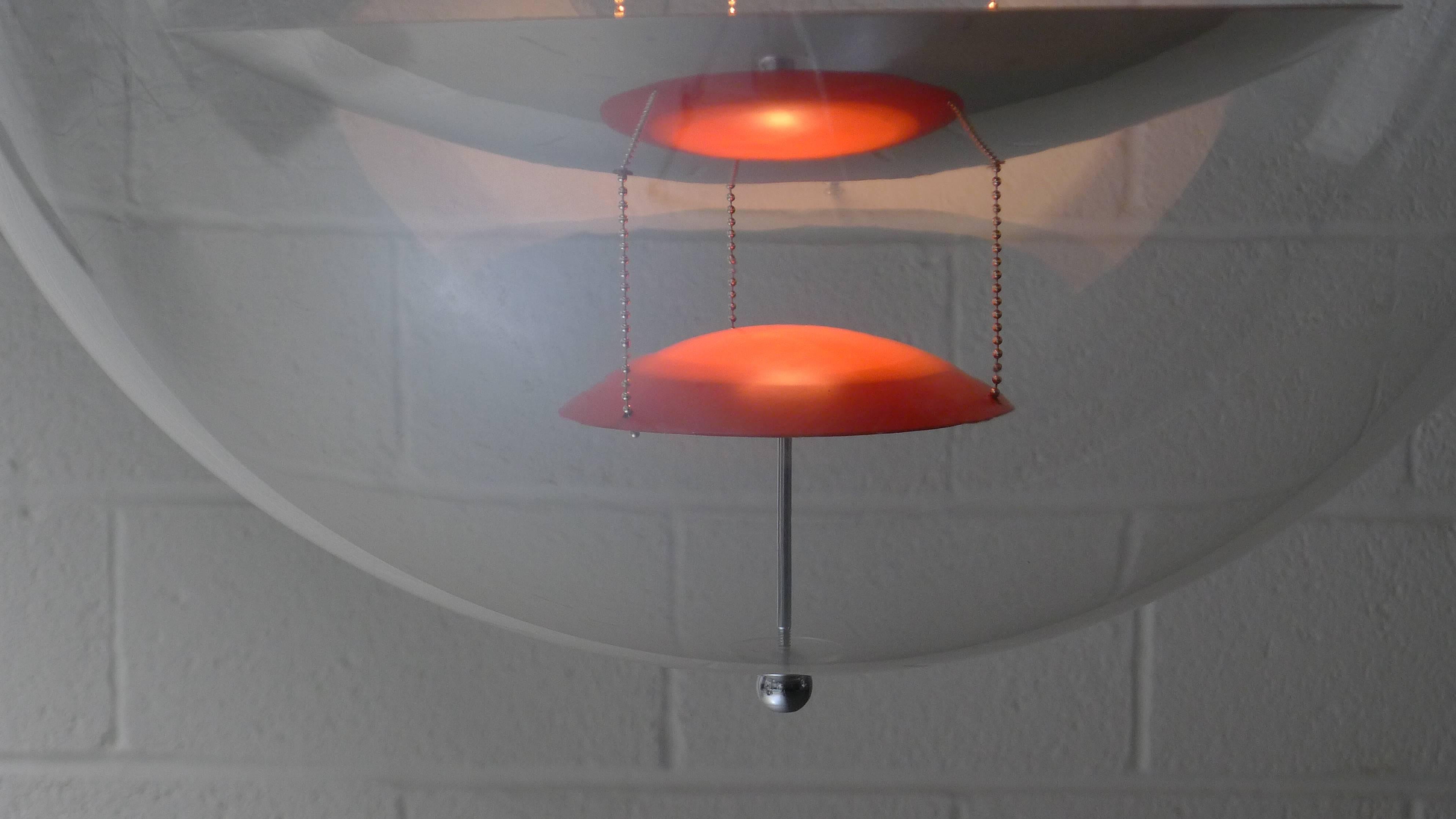 Mid-Century Modern Verner Panton Large VP Globe, Original Production from the 1960s