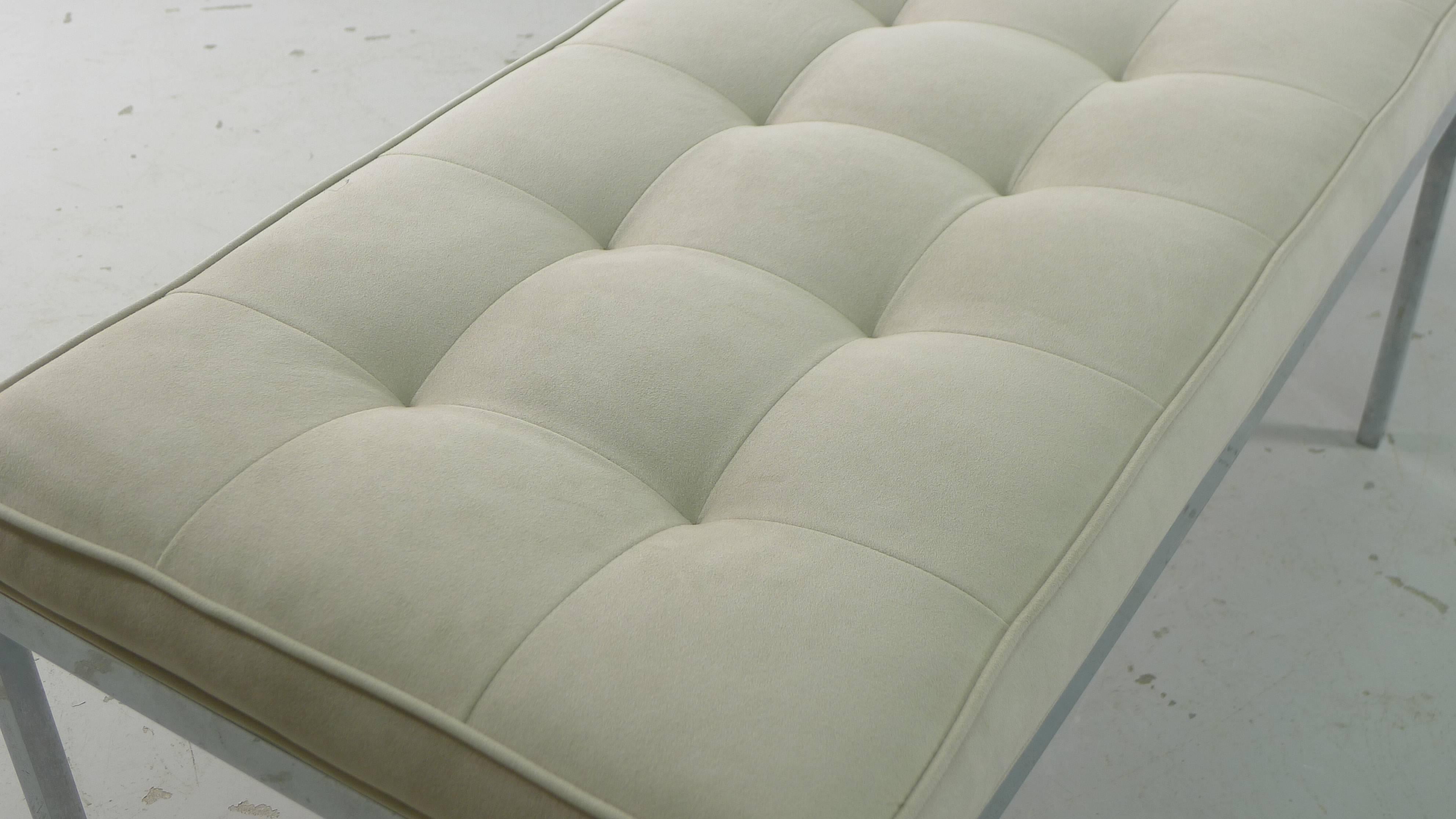 Mid-20th Century Florence Knoll for Knoll International, Upholstered Bench, 1960s