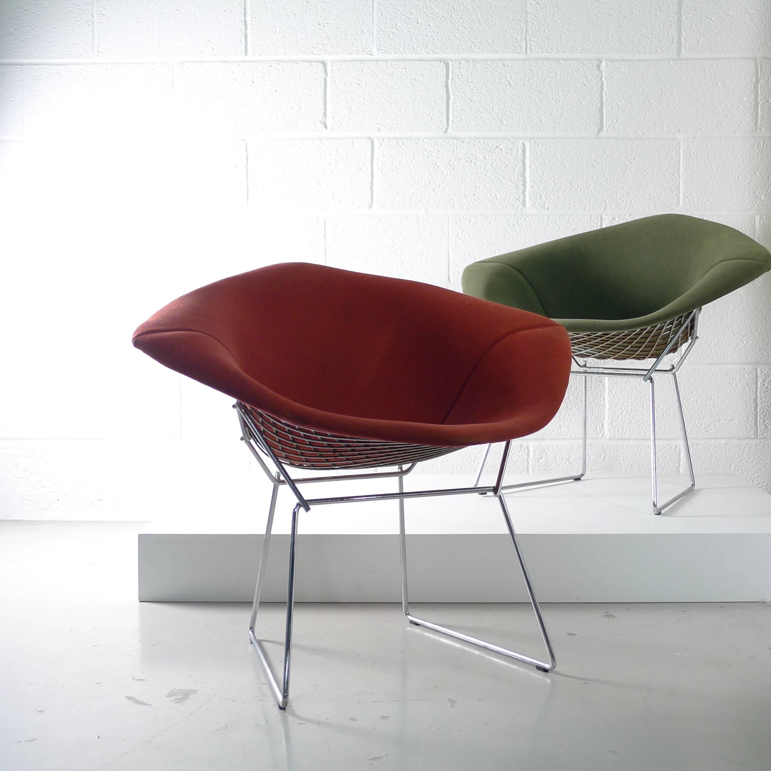Mid-Century Modern Harry Bertoia Diamond Chairs