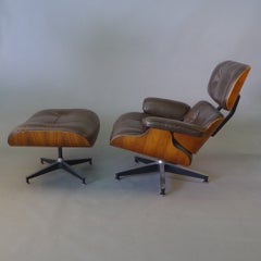 Eames Lounge Chair and Ottoman, model 670/671, Herman Miller, USA, 1970s
