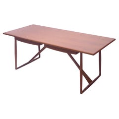 Aksel Bender Madsen & Ejner Larsen, Danish Teak Desk/Table, by Willy Beck c.1957
